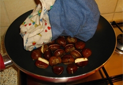 Каштаны печеные