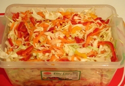 Салат из капусты в маринаде