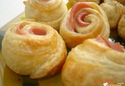 Слоенные розочки "Комплимент"