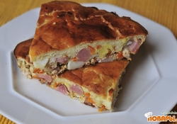 Рецепт: Пирог «Мечта идиота» (Диета Дюкан). БО