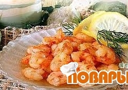 Рецепт: Маринованные креветки