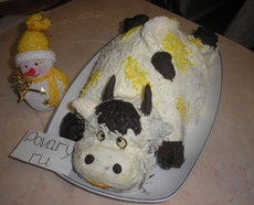 Рецепт: Бодрая коровка