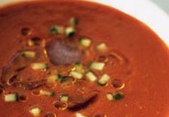 Простой суп из помидоров 