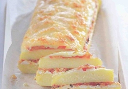 Рецепт: Полента с творогом 