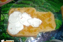 Шаг 6: прокладываем цукатами,