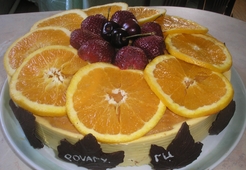 Апельсиново-клубничный рай