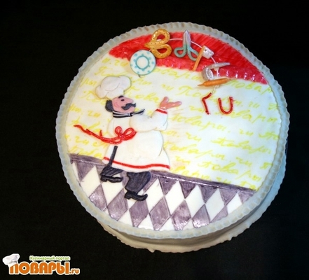 Фото «Торт "Логотип Повары.РУ"»