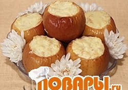 Рецепт: Запеченные яблочки