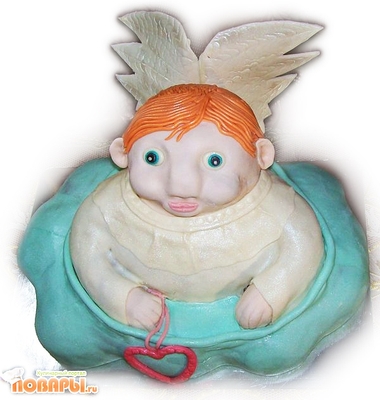 Фото «Торт «Ангел на облаке» от Elly»