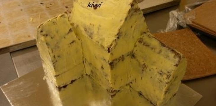 Шаг №3 МК Торт Домик от Kivvi 