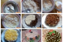 Шаг 2: Это варианты украшения этого тортика. …