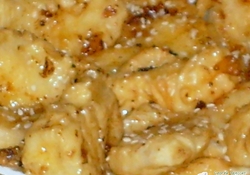 Рецепт: Яблоки в кляре под медом по-китайски.