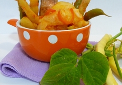 Рецепт: Цветное лобио