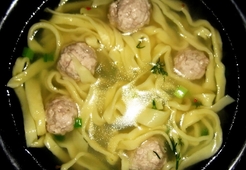 Суп с фрикадельками