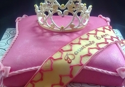 Рецепт: Подушка с диадемой для маленькой принцессы