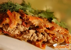 Рецепт: Рыбная запеканка с овощами