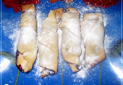 Рогалики с вишней 