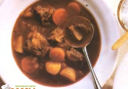 Рецепт: Суп из бычьих хвостов