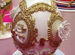 Торты в виде яиц Фаберже