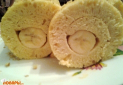 Банановый рулет