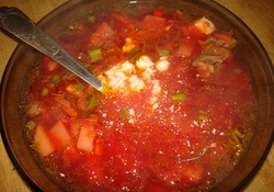 Рецепт: Свекольник