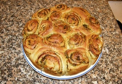 Булочки песто