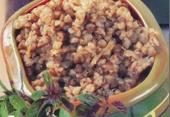 Гречневая каша с овощами