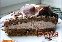 Шаг 6: Когда шоколад немного схватится(но не …