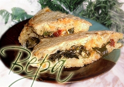 Рецепт: Пирог с луком пореем