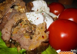 Рецепт: Завитки из говядины