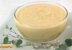 Рецепт: Десерт с курагой