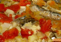 Шкара из мойвы в духовке