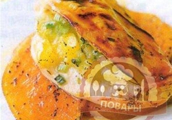 Рецепт: Куриные грудки с ананасами