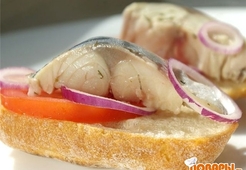 Маринованная скумбрия