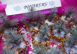 Рецепт: "Сказочные ёлочки"