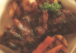 Рецепт: Ребрышки по-восточному