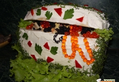 Салат "Сундучок с сокровищами"