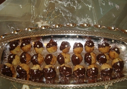 Рецепт: Печенье "Запеченые яблочки"