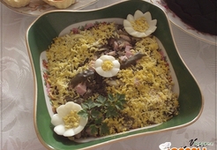 Салат с папоротником