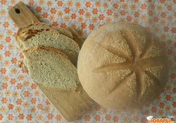 Рецепт: Серый хлеб с амаранто