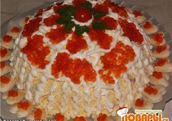 Рецепт: Салат "По-царски"