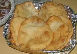 Рецепт: Индийские лепешки с картофельной начинкой