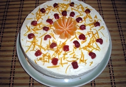 Торт "Зимняя вишня"