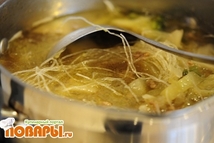 Шаг 4: Брокколи поделить на кустики и …