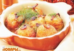 Капустно-мясные крокеты