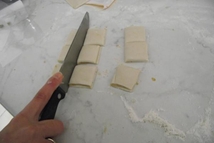 Шаг 4: и сверху ложем второй квадратик …