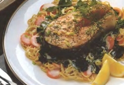 Семга, запеченная в фольге