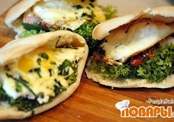 Рецепт: Бутерброд  Утренний