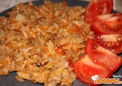 Рецепт: Ленивые голубцы