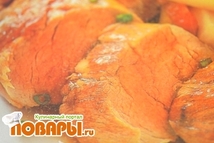 Шаг 3: Брюкву обжарить с сахаром, постоянно …